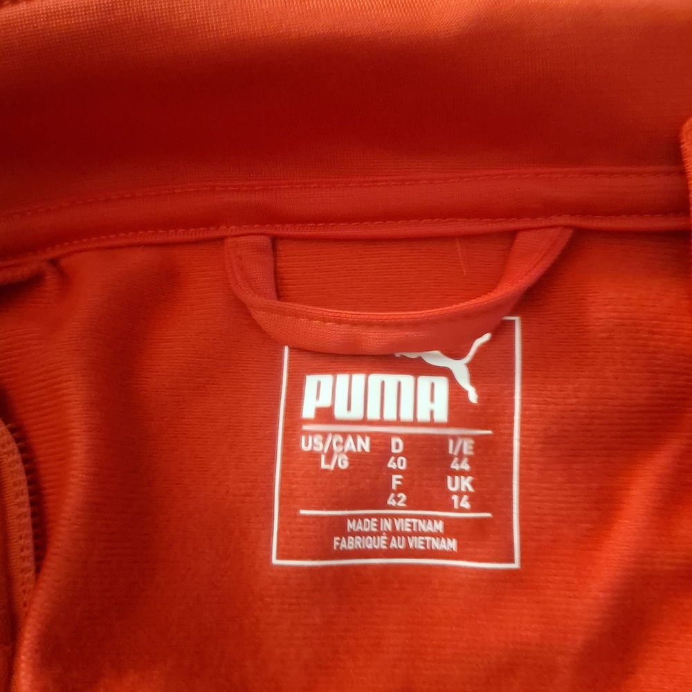 Puma Red Track Jacket - Picture 3 of 3